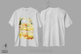 تیشرت طرح دار لیموها و پرتقال های آمالفی یک، مدیوم اثر هنر آنیتا و بلا | immage.ir