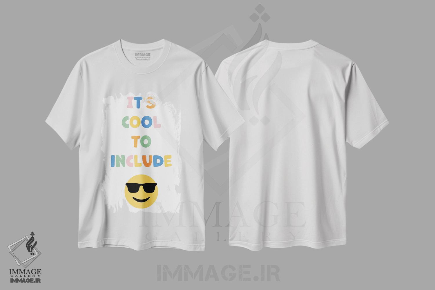 تیشرت طرح دار دلپذیر است که همه را دربر بگیریم، هنر دیجیتال اثر آلیسا بانتا | immage.ir