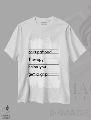 تیشرت طرح دار محکم بگیر، هنر دیجیتال اثر آلیسا بانتا | فروشگاه ایماژ