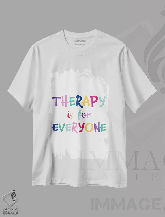 تیشرت طرح دار درمان برای همه است، هنر دیجیتال اثر آلیسا بانتا | immage.ir