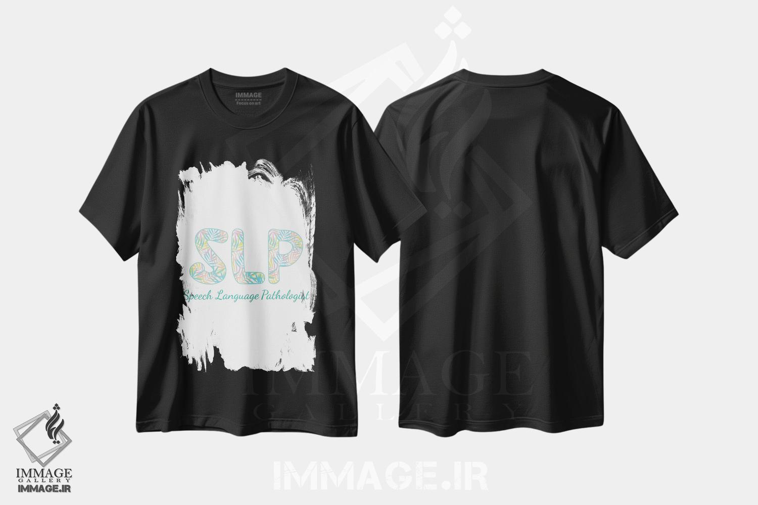 تیشرت طرح دار گفتاردرمانی گرمسیری، هنر دیجیتال اثر آلیسا بانتا | immage.ir