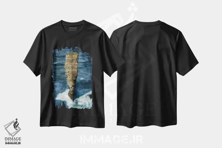 تیشرت طرح دار نشکستنی، مدیوم اثر آدام برتون | immage.ir