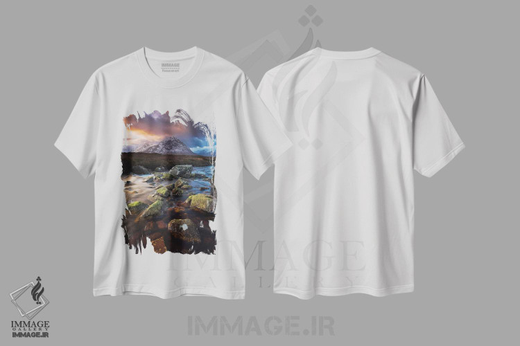 تیشرت طرح دار یک ویژگی اسکاتلندی، مدیوم اثر آدام برتون | فروشگاه ایماژ