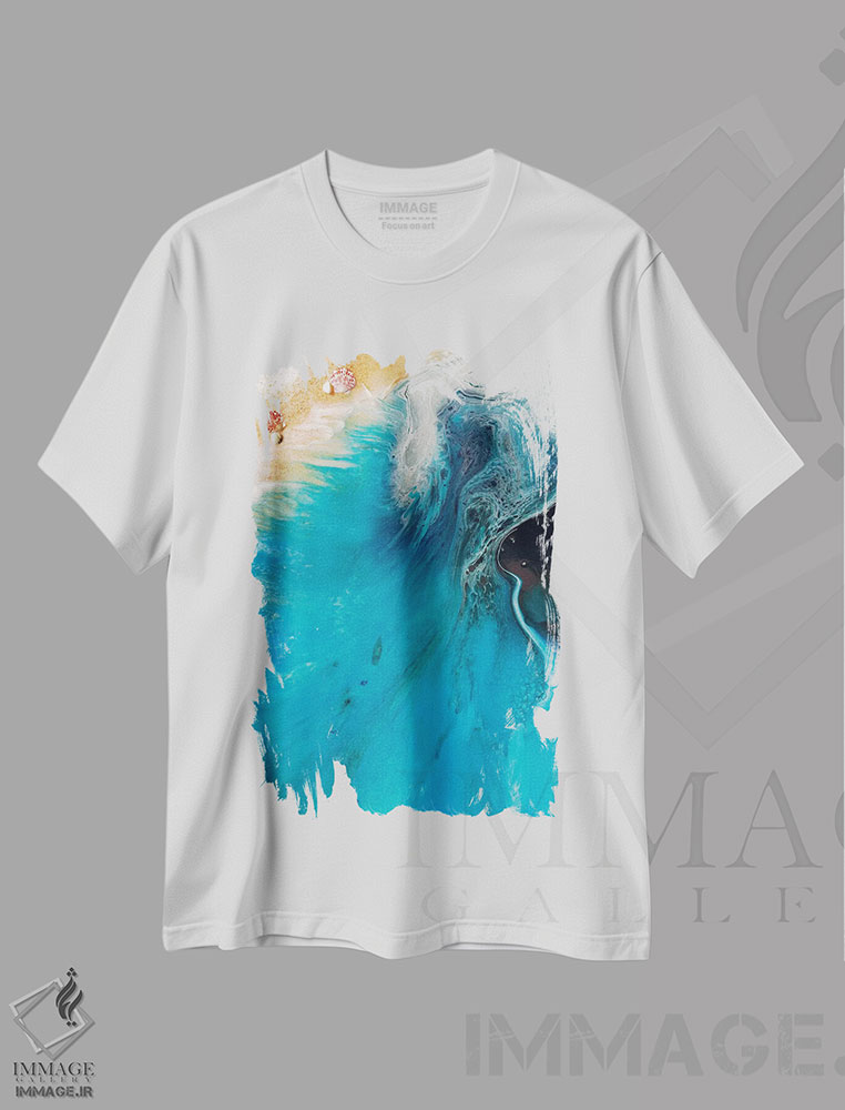 تیشرت طرح دار فراتر رفتن موئتد، آبستره اثر آنتوانل | فروشگاه ایماژ