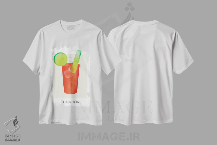 تیشرت طرح دار بلادی مری، تزئینی اثر ادیلوم | immage.ir