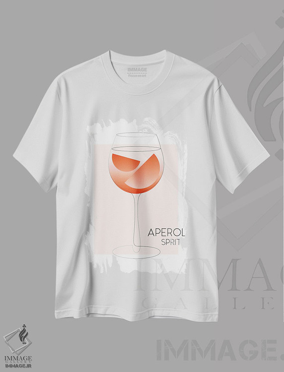 تیشرت طرح دار آپرول اسپرایتز، تزئینی اثر ادیلوم | فروشگاه ایماژ
