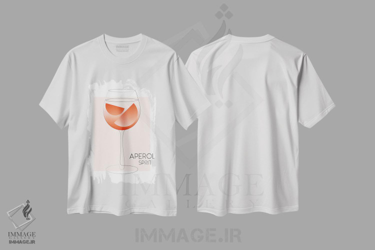 تیشرت طرح دار آپرول اسپرایتز، تزئینی اثر ادیلوم | فروشگاه ایماژ