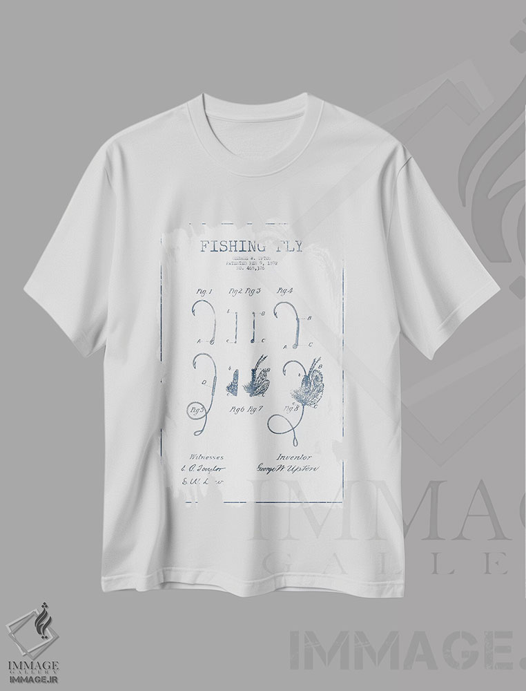 تیشرت طرح دار آثار پیکسل کهنه - immage.ir