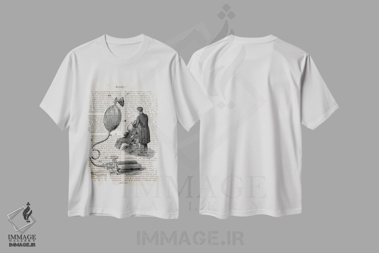 تیشرت طرح دار چاپ پزشکی بیهوشی، هنر دیجیتال اثر پیکسل کهنه | immage.ir