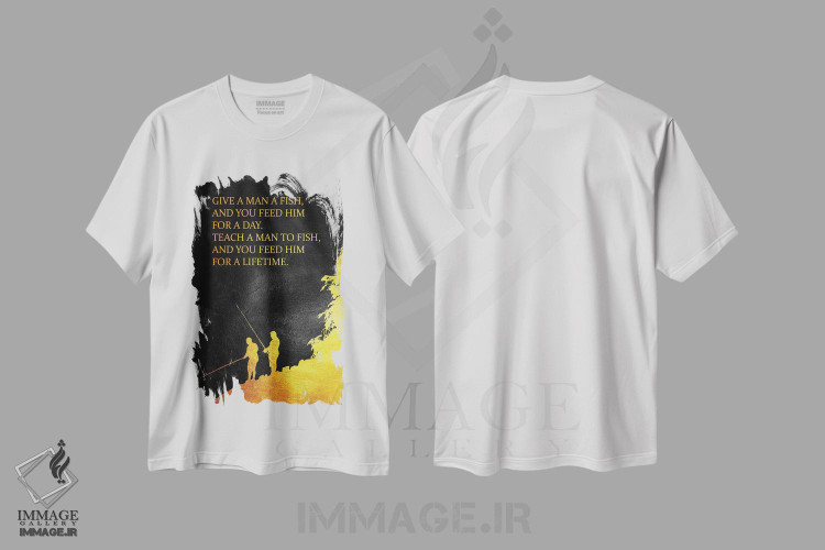 تیشرت طرح دار راهنمایی، تزئینی اثر آدریان بالدُوینو | فروشگاه ایماژ