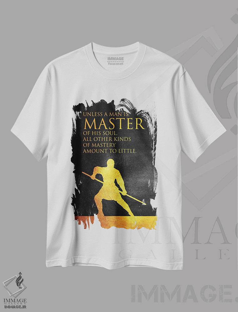 تیشرت طرح دار بر جانت مسلط شو، تزئینی اثر آدریان بالدُوینو | immage.ir
