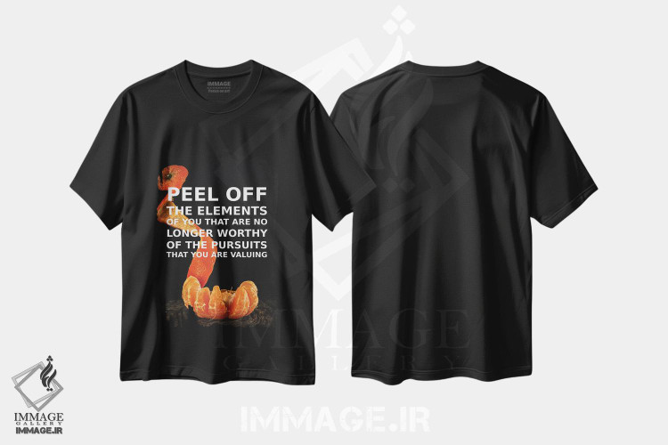 تیشرت طرح دار پوسته برداری، هنر دیجیتال اثر آدریان بالدُوینو | فروشگاه ایماژ