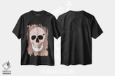 تیشرت طرح دار جمجمهٔ پاشیده ۲، دکوراسیون جایگزین اثر اندرو ام بارلو | فروشگاه ایماژ