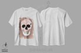 تیشرت طرح دار جمجمهٔ پاشیده ۲، دکوراسیون جایگزین اثر اندرو ام بارلو | immage.ir