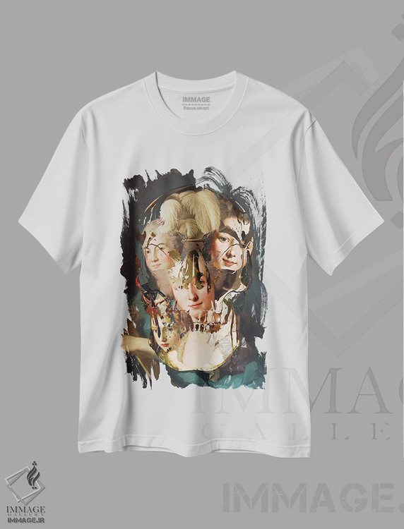 تیشرت طرح دار جمجمهٔ ویکتوریایی، دکوراسیون جایگزین اثر اندرو ام بارلو | immage.ir