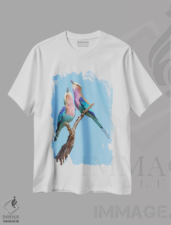 تیشرت طرح دار غلتک های عشوه گر، مدیوم اثر آلساندرو کاتا | immage.ir