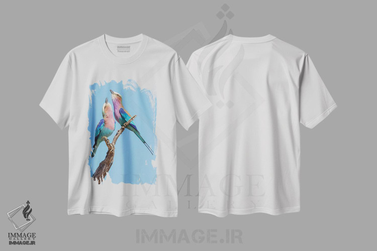 تیشرت طرح دار غلتک های عشوه گر، مدیوم اثر آلساندرو کاتا | immage.ir