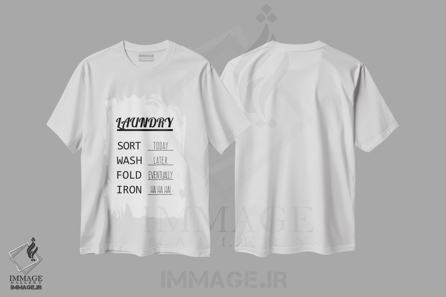 تیشرت طرح دار آثار پوسترهای طراحی آلچرا - immage.ir