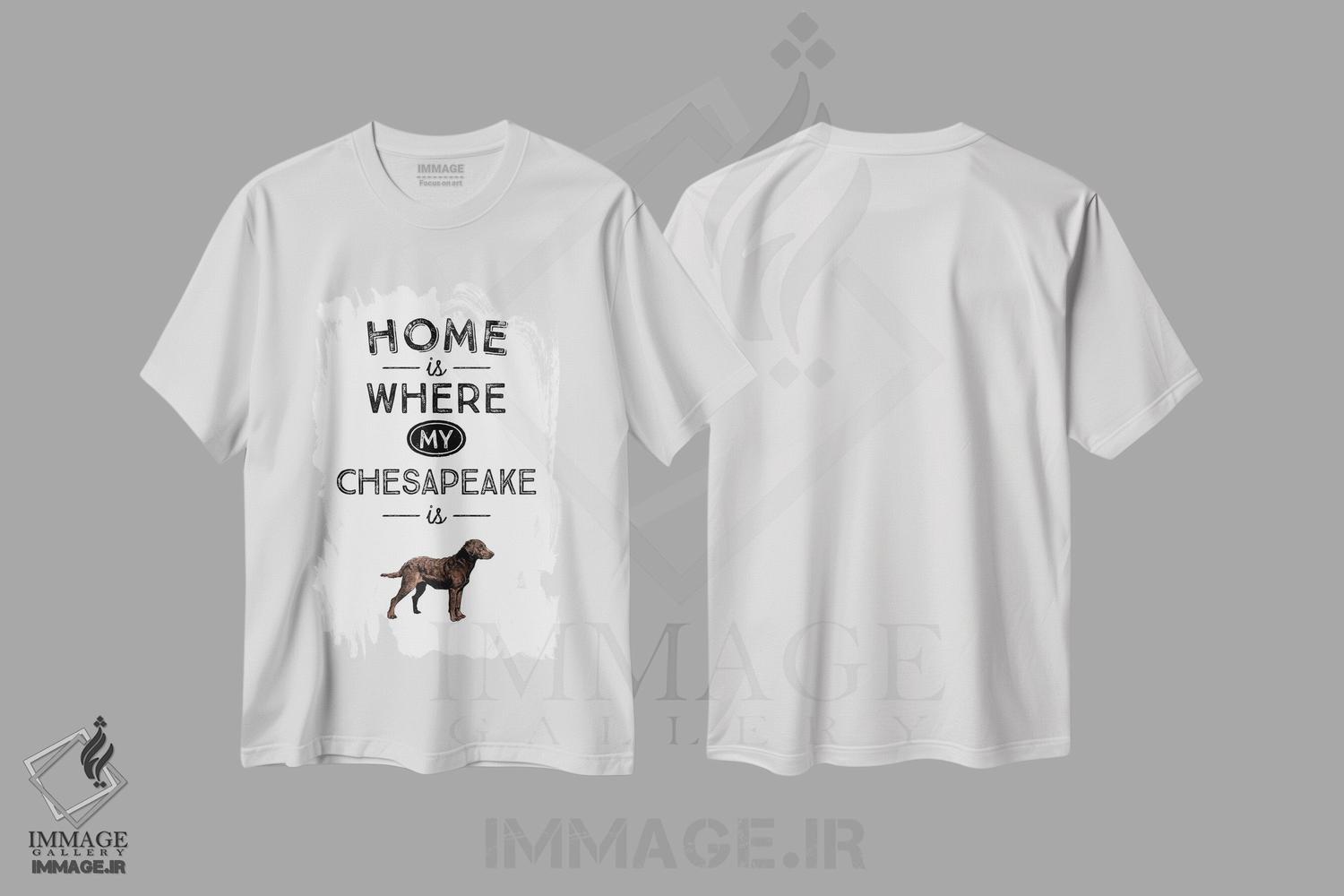 تیشرت طرح دار چساپیک، تایپوگرافی اثر پوسترهای طراحی آلچرا | فروشگاه ایماژ
