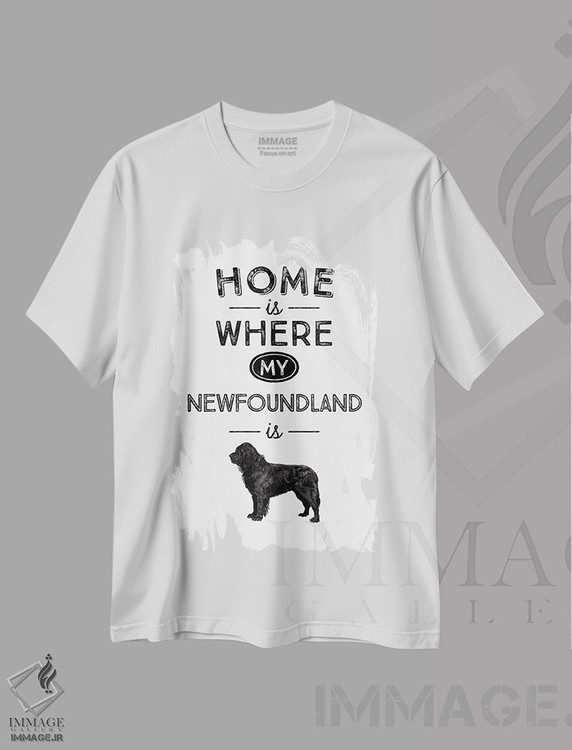 تیشرت طرح دار نیوفاندلند، تایپوگرافی اثر پوسترهای طراحی آلچرا | immage.ir