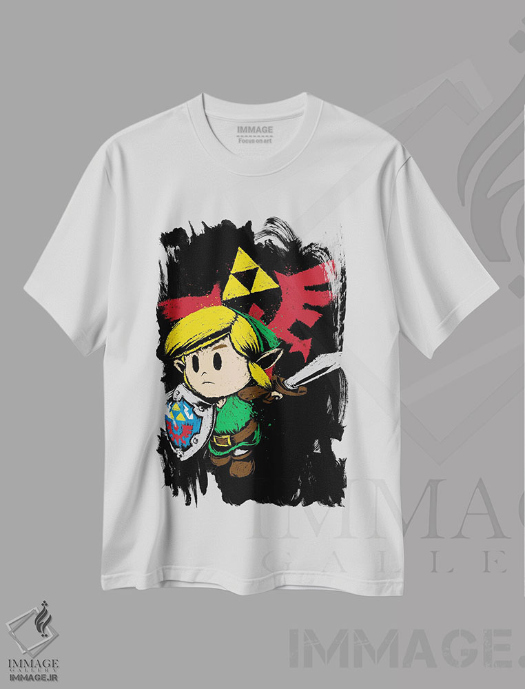 تیشرت طرح دار قهرمان هایلیان، هنر دیجیتال اثر آنتونیو کامارنا | immage.ir