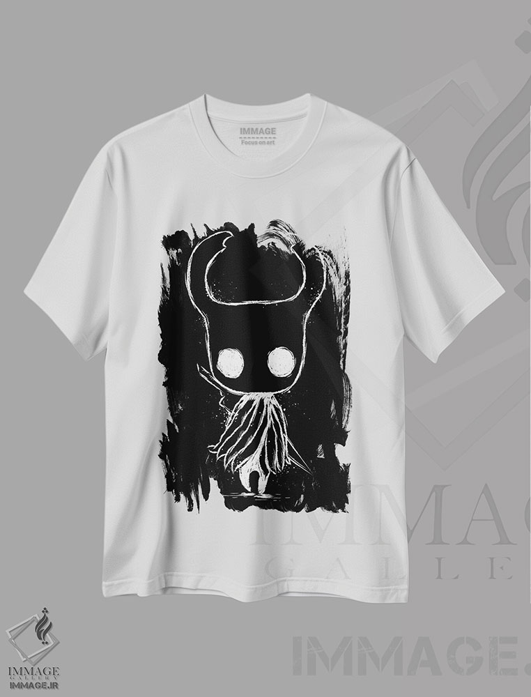 تیشرت طرح دار طرح توخالی، هنر دیجیتال اثر آنتونیو کامارنا | فروشگاه ایماژ