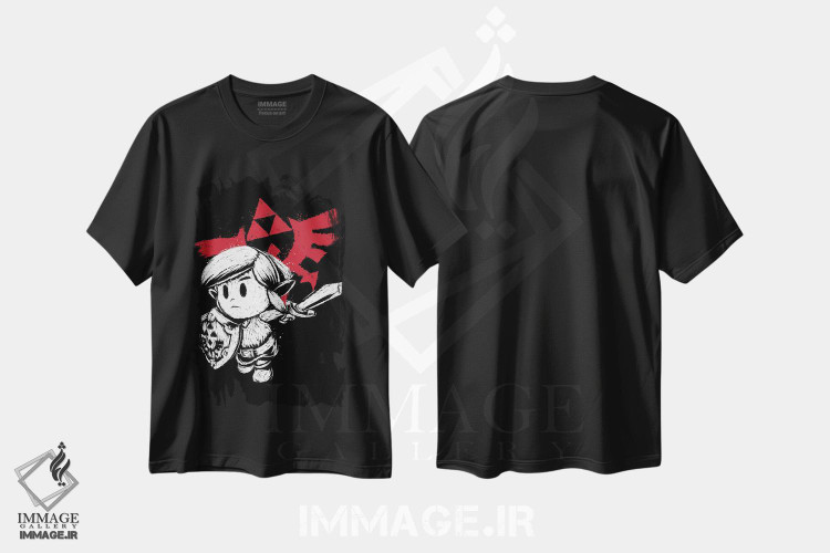 تیشرت طرح دار قهرمان هایلیان نسخهٔ سفید، هنر دیجیتال اثر آنتونیو کامارنا | immage.ir