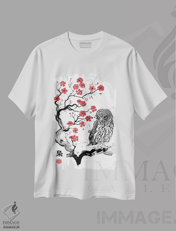 تیشرت طرح دار فوکورو سومیه، هنر دیجیتال اثر آنتونیو کامارنا | immage.ir