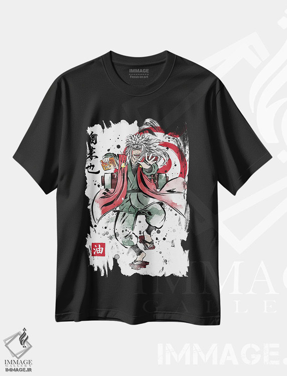 تیشرت طرح دار سه نینجای افسانه ای، انیمه اثر آنتونیو کامارنا | فروشگاه ایماژ