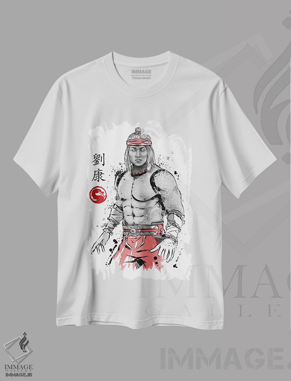 تیشرت طرح دار برگزیده سومیه، دکور آسیایی اثر آنتونیو کامارنا | immage.ir