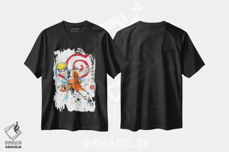 تیشرت طرح دار خشم راسنگان، انیمه اثر آنتونیو کامارنا | immage.ir