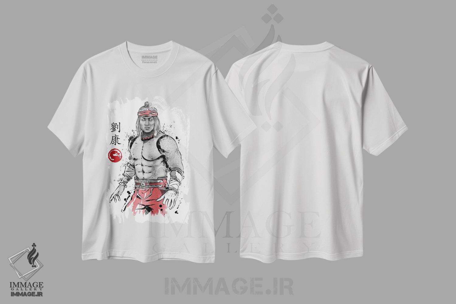 تیشرت طرح دار برگزیده سومیه، دکور آسیایی اثر آنتونیو کامارنا | immage.ir