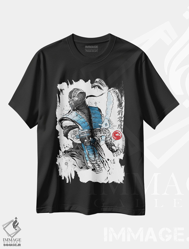تیشرت طرح دار جنگجوی یخی سومیه، دکور آسیایی اثر آنتونیو کامارنا | immage.ir