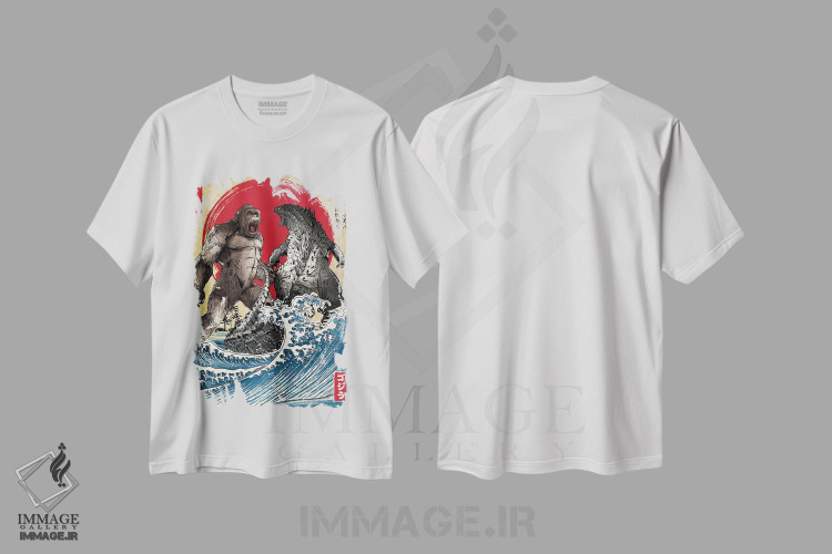 تیشرت طرح دار نبرد برای اعصار، دکور آسیایی اثر آنتونیو کامارنا | immage.ir