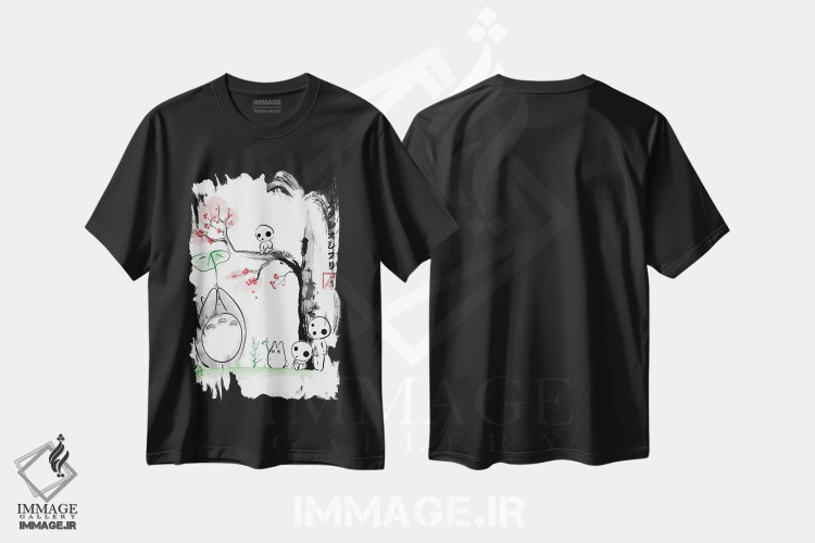 تیشرت طرح دار درختان در حال رشد، انیمه اثر آنتونیو کامارنا | immage.ir