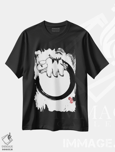 تیشرت طرح دار انسو، گاومیش پرنده، هنر دیجیتال اثر آنتونیو کامارنا | فروشگاه ایماژ