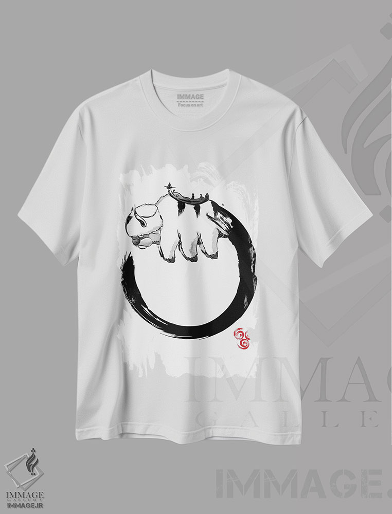 تیشرت طرح دار انسو، گاومیش پرنده، هنر دیجیتال اثر آنتونیو کامارنا | immage.ir