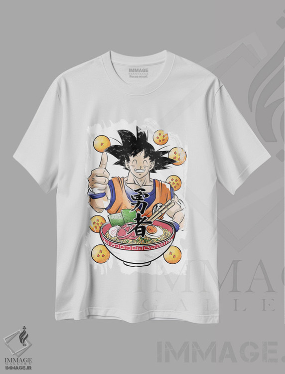 تیشرت طرح دار رامن سایان، انیمه اثر آنتونیو کامارنا | فروشگاه ایماژ