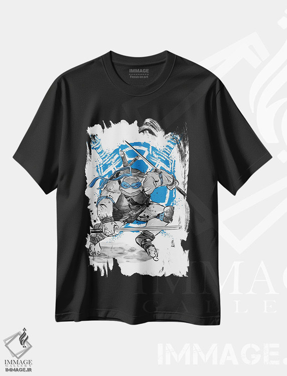 تیشرت طرح دار لئوناردو، هنر دیجیتال اثر آنتونیو کامارنا | immage.ir