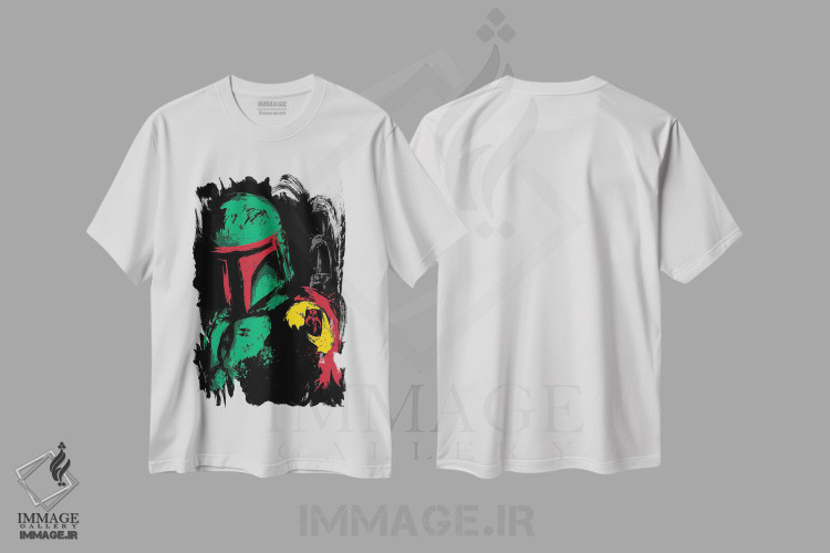 تیشرت طرح دار دایمیو جدید، هنر دیجیتال اثر آنتونیو کامارنا | immage.ir