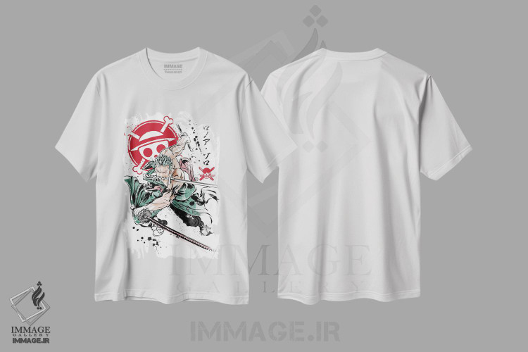 تیشرت طرح دار شکارچی دزدان دریایی، انیمه اثر آنتونیو کامارنا | immage.ir