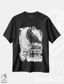 تیشرت طرح دار Raven And Poe,قهوه، کلاغ و پو، مدیوم اثر آنتونیو کامارنا | فروشگاه ایماژ