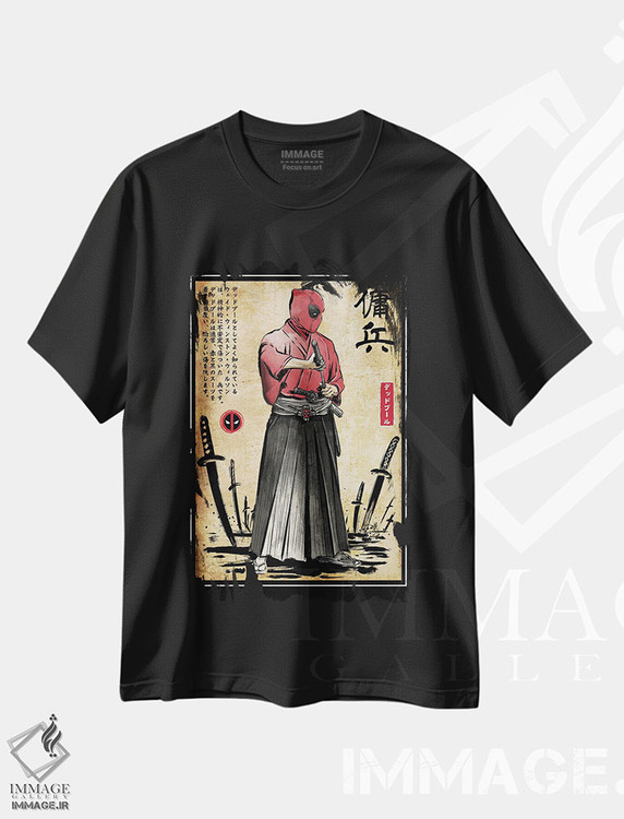 تیشرت طرح دار رونین قرمز، مدیوم اثر آنتونیو کامارنا | immage.ir