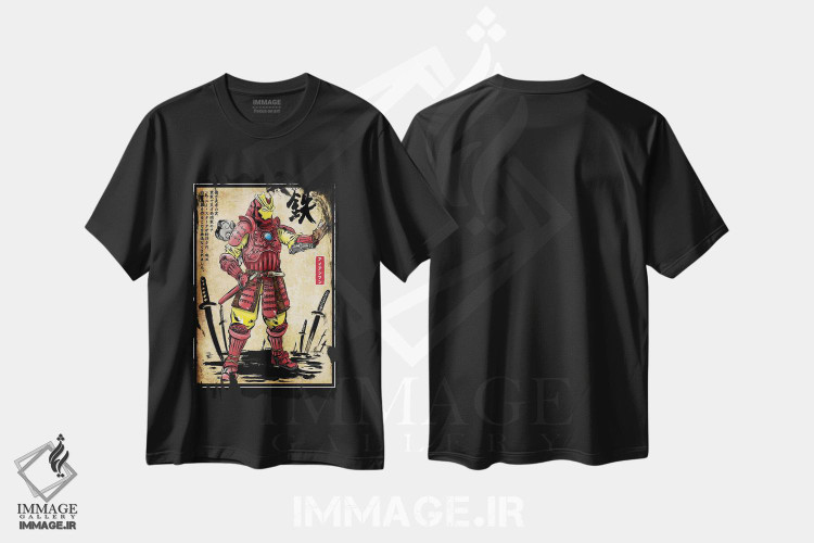 تیشرت طرح دار سامورایی آهنین، مدیوم اثر آنتونیو کامارنا | immage.ir