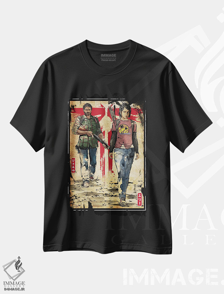 تیشرت طرح دار جوئل و الی، مدیوم اثر آنتونیو کامارنا | immage.ir