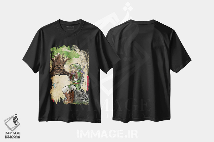 تیشرت طرح دار درخت بزرگ دکو، هنر دیجیتال اثر آنتونیو کامارنا | فروشگاه ایماژ