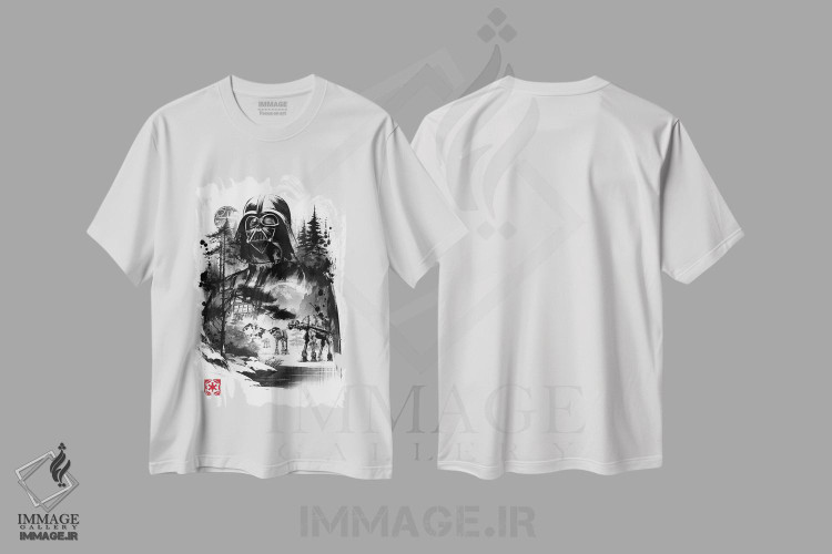 تیشرت طرح دار ارباب تاریکی در سیاره برفی، انیمه اثر آنتونیو کامارنا | فروشگاه ایماژ