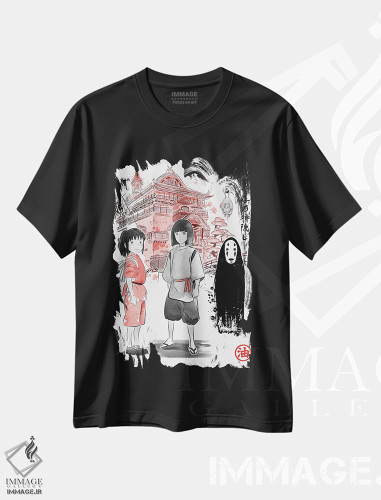 تیشرت طرح دار روحیه، انیمه اثر آنتونیو کامارنا | فروشگاه ایماژ