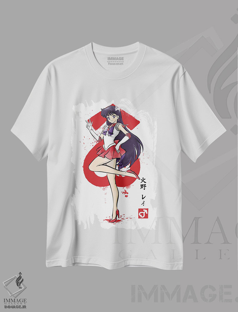 تیشرت طرح دار مریخ، هنر دیجیتال اثر آنتونیو کامارنا | فروشگاه ایماژ