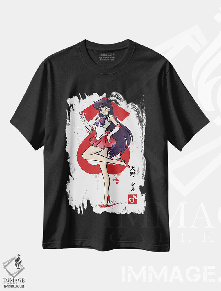 تیشرت طرح دار مریخ، هنر دیجیتال اثر آنتونیو کامارنا | immage.ir